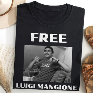 Gifts For Luigi Mangione Shirt Free Luigi Mangione 05ACXX111224 - Shirts - GoDuckee