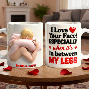 Funny Couple Coffee Mug - Personalized Gifts For Couple 03OHLU040226 - Coffee Mug - GoDuckee