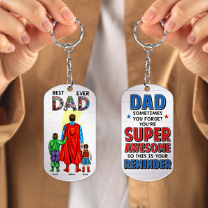 Personalized Gifts For Dad Keychain 04qhqn020524pa Father's Day Gift - Keychains - GoDuckee