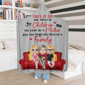 Personalized Gifts For Mom Wearable Blanket Hoodie This Is Us - Blankets - GoDuckee