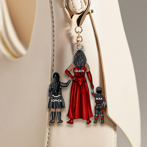 Personalized Gifts For Mom Keychain 07QHHU240225PA - Keychains - GoDuckee