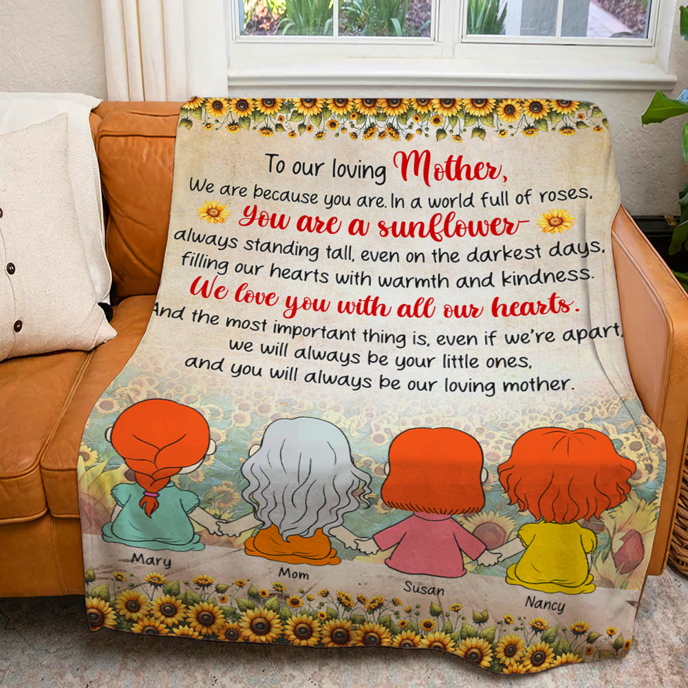 Personalized Gifts For Mom Blanket 01kaqn231224hg - Blanket - GoDuckee