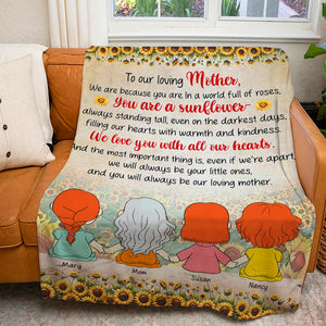 Personalized Gifts For Mom Blanket 01kaqn231224hg - Blanket - GoDuckee