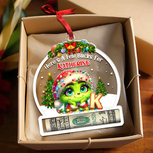 Personalized Christmas Gifts For Kids Money Holder Ornament 02KAMH121024 - Ornament - GoDuckee