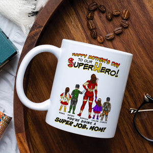 Personalized Gifts For Mom Coffee Mug You're Doing A Super Job Mom 07ACDT190324PA - Coffee Mugs - GoDuckee