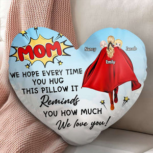 Personalized Gifts For Mom Pillow Mom We Love You 03qhpu030224hh - Pillows - GoDuckee