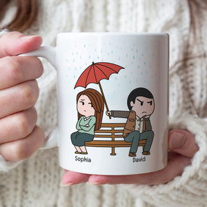 I Will Always Love You- Gift For Couple-Personalized Coffee Mug- Couple Coffee Mug - Coffee Mug - GoDuckee
