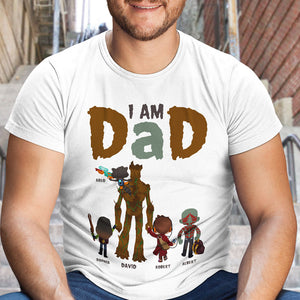 I Am Dad Personalized Shirts - 06QHQN130423 - Shirts - GoDuckee