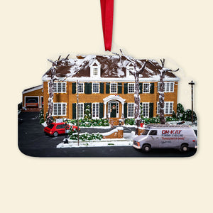 Iconic House From Classic Christmas Movie Acrylic Custom Shape Ornament 01QHTN201123 - Ornament - GoDuckee