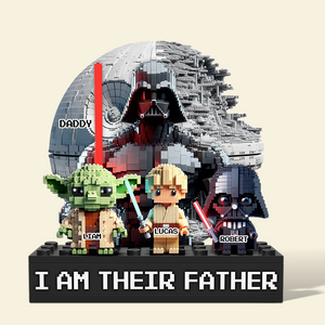 Galaxy Dad Plaque - Personalized Gifts For Dad 02ohpu190525 - Shaped Plaques - GoDuckee