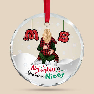 Personalized Gifts For Couple Christmas Ornament 01OHMH161024HH - Ornament - GoDuckee