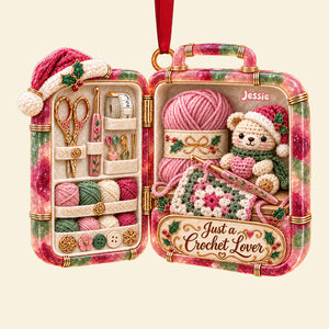 Handmade Craft Acrylic Ornament - Personalized Gifts For Crochet Lovers 01tota141026 - Ornament - GoDuckee