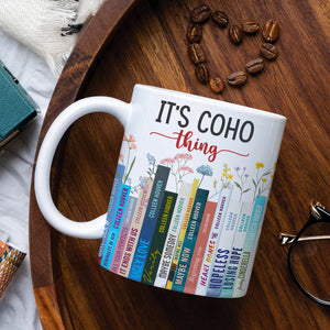 It's Coho Things, Personalized 03NATN141223 Bookworms Coffee Mug, Gift For Book Lovers - Coffee Mug - GoDuckee