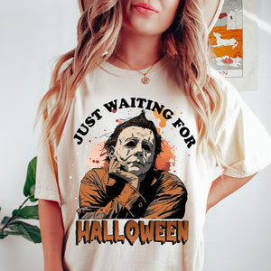 Gifts For Fan Shirt 22acxx050824 Waiting For Halloween - Shirts - GoDuckee