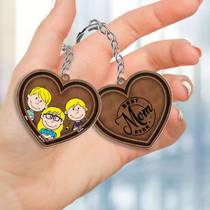 Personalized Gifts For Mom Keychain Best Mom Ever 01OHMH170125HH - Keychains - GoDuckee
