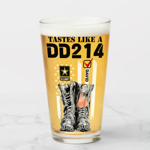 Personalized Gifts For Dad Beer Glass 02qhqn310524 - Drinkware - GoDuckee