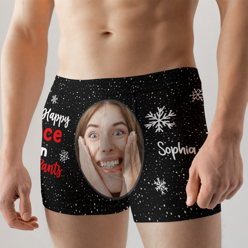 This Sexy Bum Belong To, Funny Custom Face Men Boxer Briefs