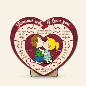 Personalized Gifts For Couple Wood Sign 02katn171224hg Reasons Why I Love You - Wood Sign - GoDuckee