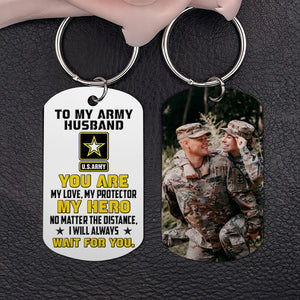 Personalized Gifts For Veteran Keychain 04DGTN020724 - Keychains - GoDuckee