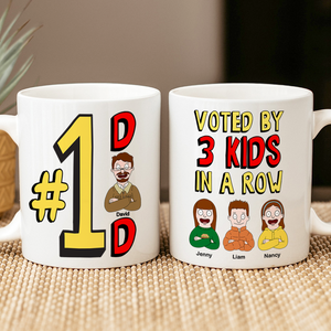 Personalized Gifts For Mom Coffee Mug 061topu120225hg #1 Mom - Coffee Mug - GoDuckee