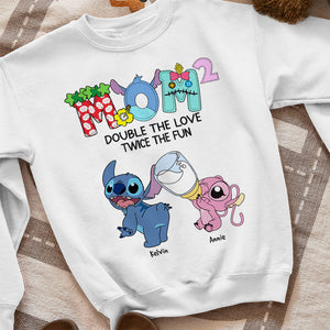 Personalized Gifts For Mom Shirt Double The Love Twice The Fun 04QHHN230324 - 2D Shirts - GoDuckee