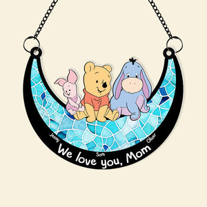 Personalized Gifts For Mom Suncatcher Window Hanging Ornament 01HTMH270424 Mother's Day - Ornaments - GoDuckee