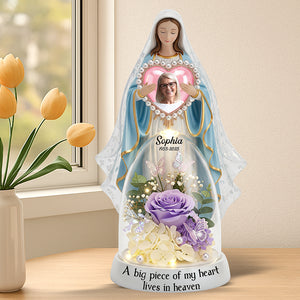 Memorial Acrylic Plaque - Custom Photo Gifts For Heaven 02naqn110625 - Shaped Plaques - GoDuckee