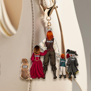 Personalized Gifts For Pirate Mom Keychain 01QHHU220225PA - Keychains - GoDuckee