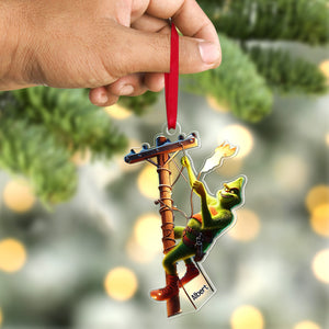 Personalized Gifts For Lineman Christmas Ornament 01ohqn211124 - Ornament - GoDuckee