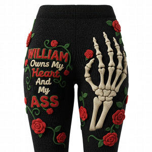 Naughty Skeleton Hands Leggings - Personalized Gifts For Her 04naqn041225 - Shorts and Pants - GoDuckee