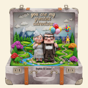 Forever Couple Acrylic Plaque - Personalized Gifts For Couple 04OHTN070725 - Shaped Plaques - GoDuckee