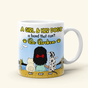 Personalized Gifts For Dog Lovers Coffee Mug 01NAMH250225HG - Coffee Mug - GoDuckee