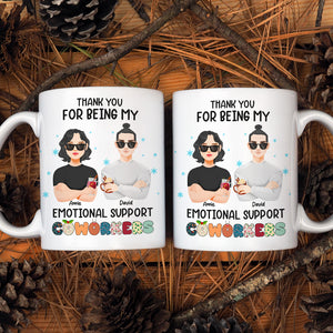 Personalized Christmas Gifts For Coworkers White Mug 02TOLU221124PA - Coffee Mug - GoDuckee