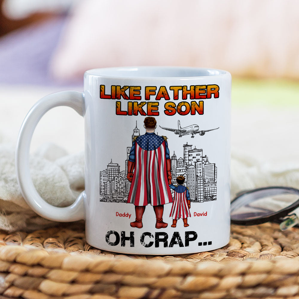 Dad Coffee Mug - Personalized Gifts For Dad 05acqn110425hg - Coffee Mug - GoDuckee