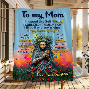 Personalized Gifts For Mom Blanket 05hupu170225 Feel My Love Within It - Blanket - GoDuckee