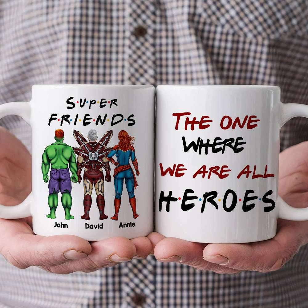 Super Friends 06DNHN050623TM-tt Personalized Mug - Coffee Mug - GoDuckee