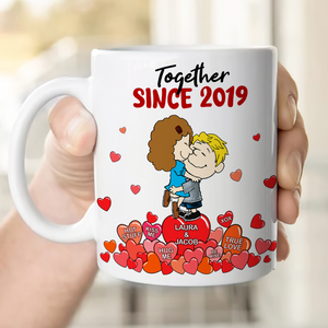 Personalized Gifts For Couple Coffee Mug 04topu040125hg - Coffee Mug - GoDuckee