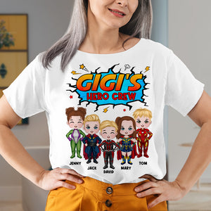 Personalized Grandma Shirt 02OHTN190823PA, Gift For Family - Shirts - GoDuckee