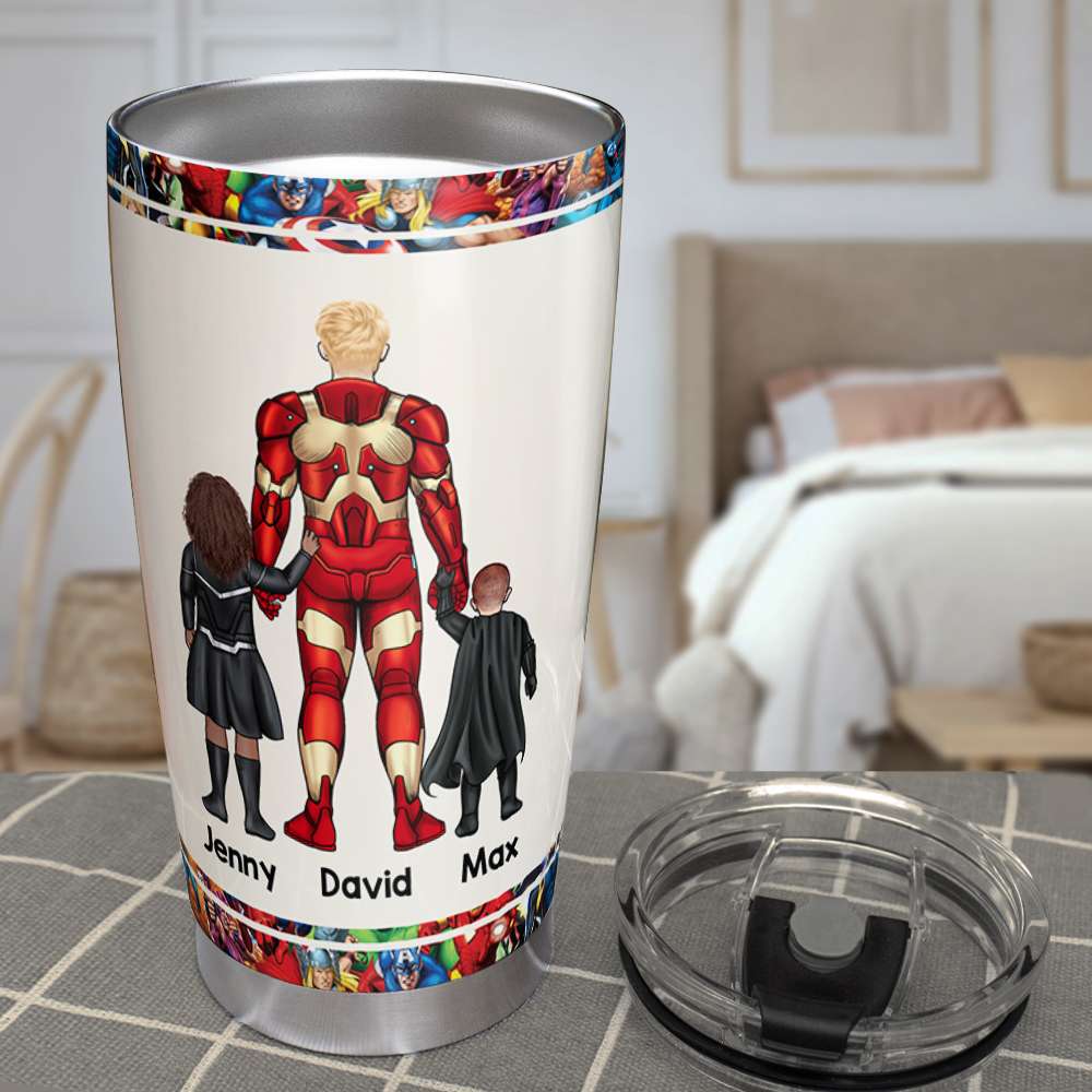 Every Super Legend Dad 06QHHN080523TM Personalized Family Tumbler - Tumbler Cup - GoDuckee