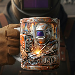Proud Welder Coffee Mug - Personalized Gifts For Welders 08TGLU271125 - Coffee Mug - GoDuckee