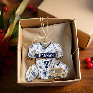 Personalized Christmas Festive Jersey Ornament 06PGLU300925 - Ornament - GoDuckee