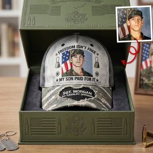 Military Served Member Support Classic Cap, Personalized Gifts For Veteran Families 04qhtn260526 - Caps - GoDuckee