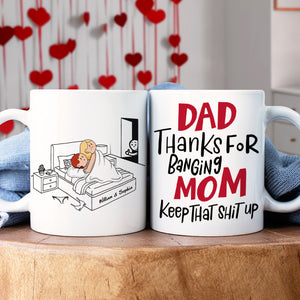 Personalized Gifts For Couple Coffee Mug 03OHPU040624 - Coffee Mugs - GoDuckee