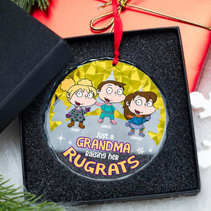 Personalized Gifts For Grandma Christmas Ornament 02tgtn231024hg - Ornament - GoDuckee