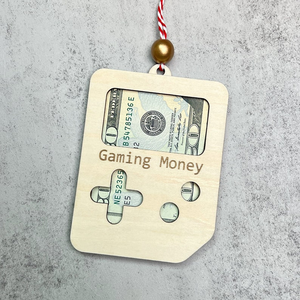 Personalized Gifts For Game Lovers Christmas Money Holder Ornament 52acxx280824 - Ornament - GoDuckee