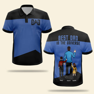 Dad Best Dad In The Universe 01htqn090623hh Personalized AOP Polo Shirt - AOP Products - GoDuckee
