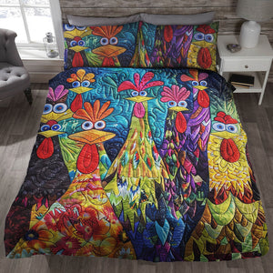 Gifts For Chicken Lovers Quilt Bed Set 01qnqn301024 - Blanket - GoDuckee