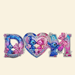 Custom Alphabet Couple Acrylic Plaque - Personalized Gifts For Couple 03OHTN220525 - Shaped Plaques - GoDuckee