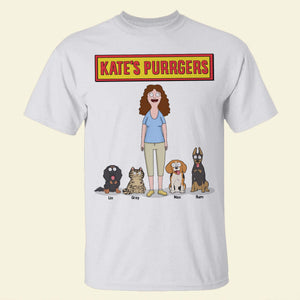 Dogs And Cats Mom Shirt Personalized Gifts For Pet Lovers 04qhtn010425hg - Shirts - GoDuckee