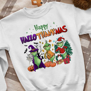 Gift For Movie Fans Happy Hallothanksmas Shirt 01NATN190924 - Shirts - GoDuckee